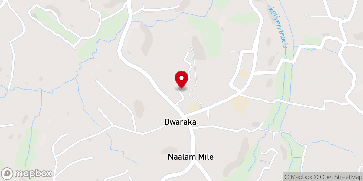 Map showing location of Pastoral Centre