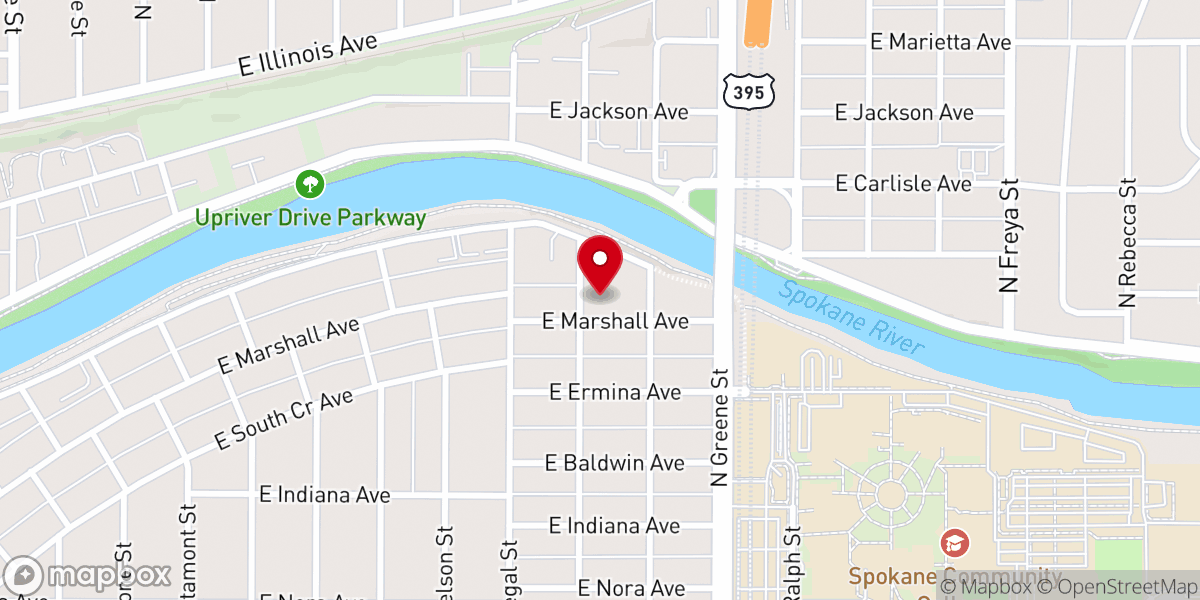 Map showing location of Liferoads Church