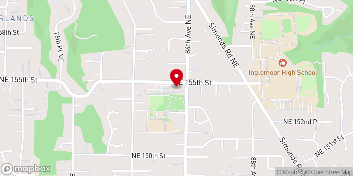 Map showing location of First Romanian Pentecostal Church Of Kenmore