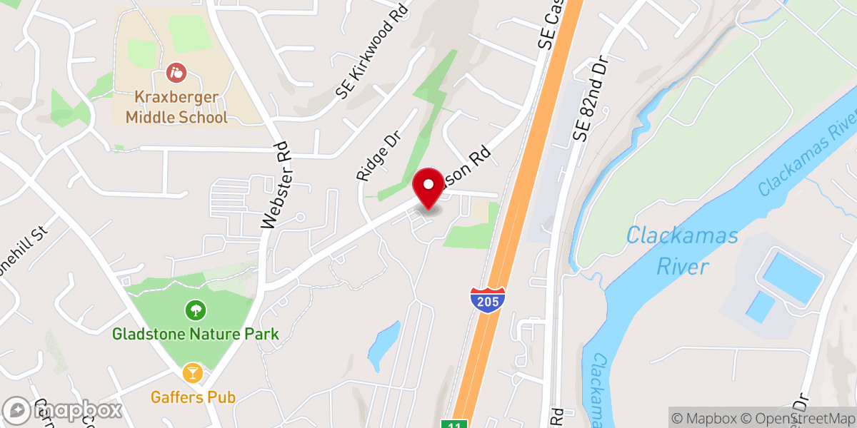 Map showing location of Gladstone Park Seventh-day Adventist Church
