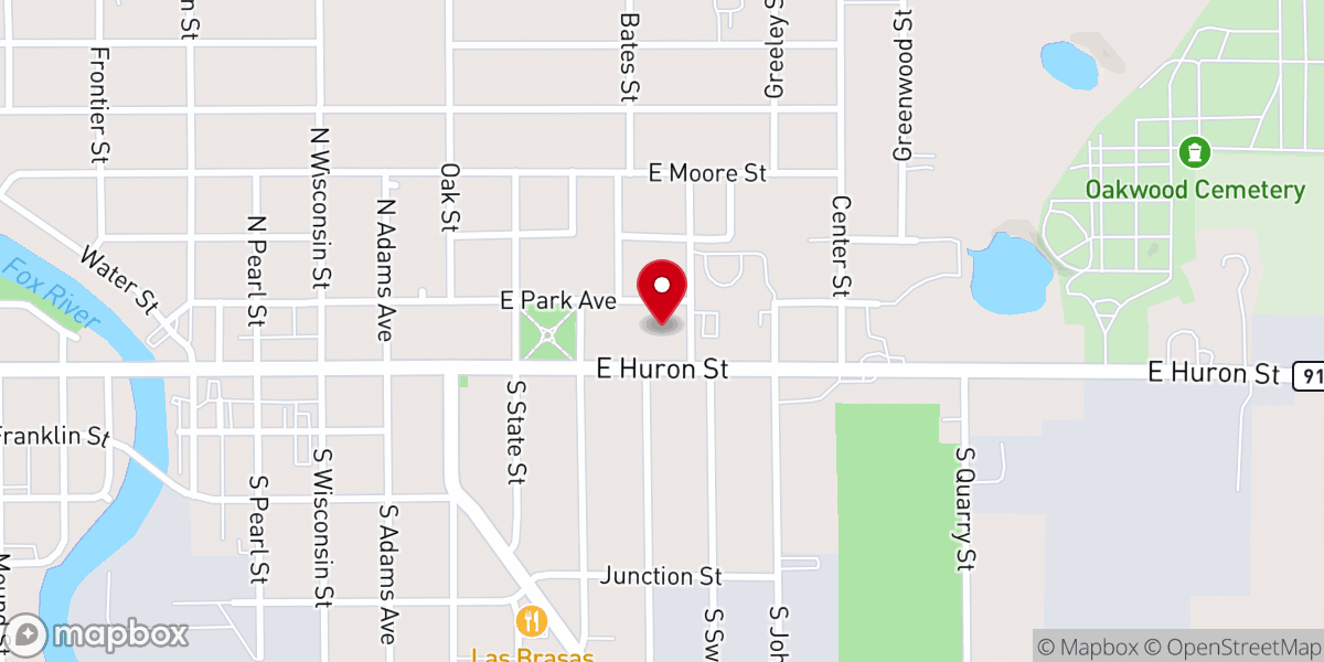 Map showing location of Saint Josephs Roman Catholic Church