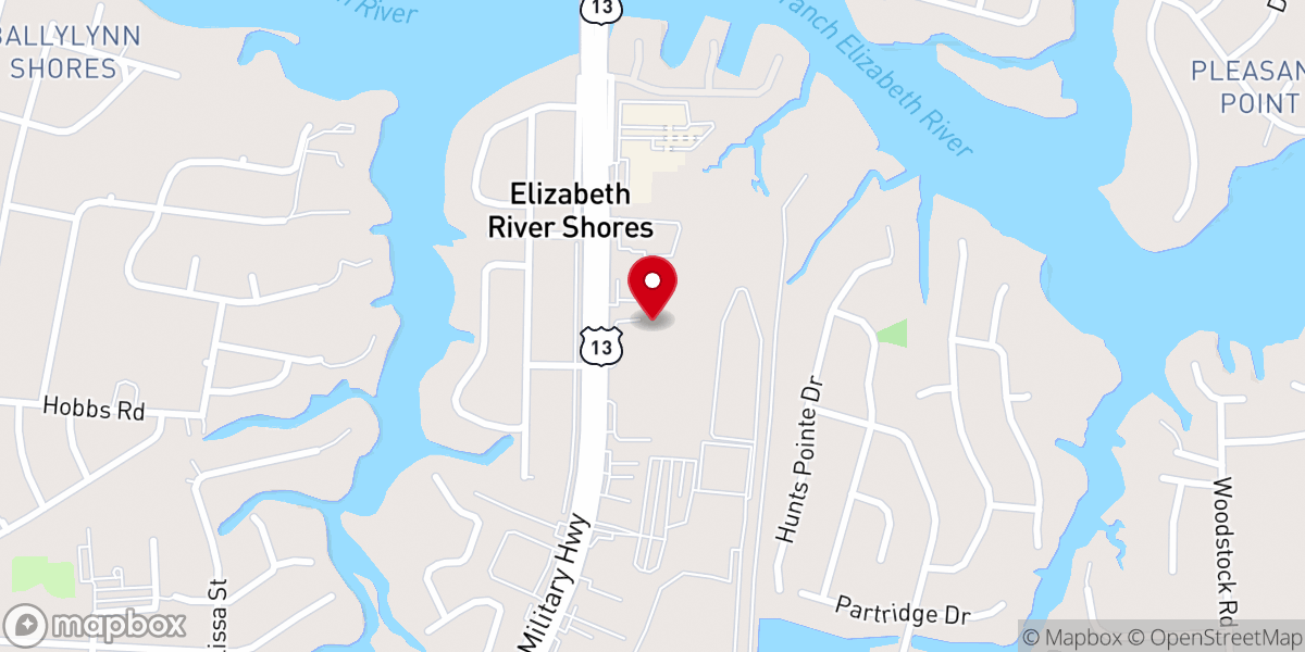 Map showing location of The New City Church of Virginia - A.K.A. Cornerstone City of Refuge Ministries International Church