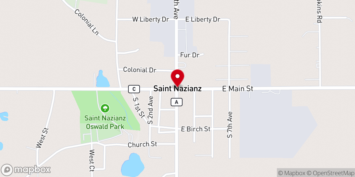 Map showing location of Lax Chapel