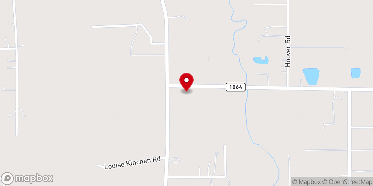 Map showing location of Mrs. Heather's Strawberry Farm