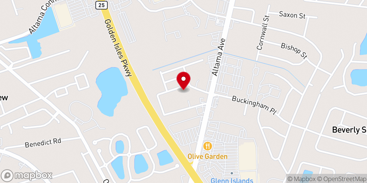 Map showing location of Community Lighthouse Baptist Church