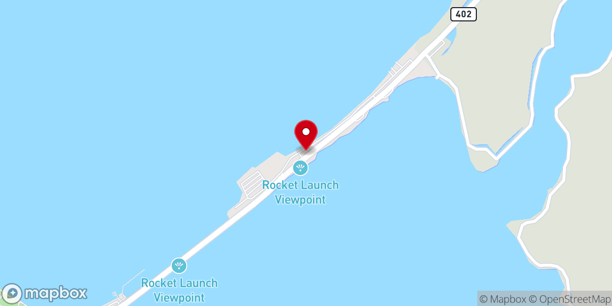 Map showing location of Parrish Park Brevard County Parks & Recreation