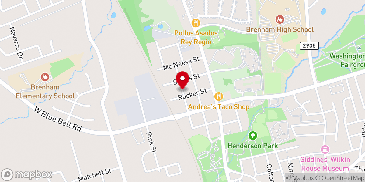 Map showing location of Abundant Life Community Church