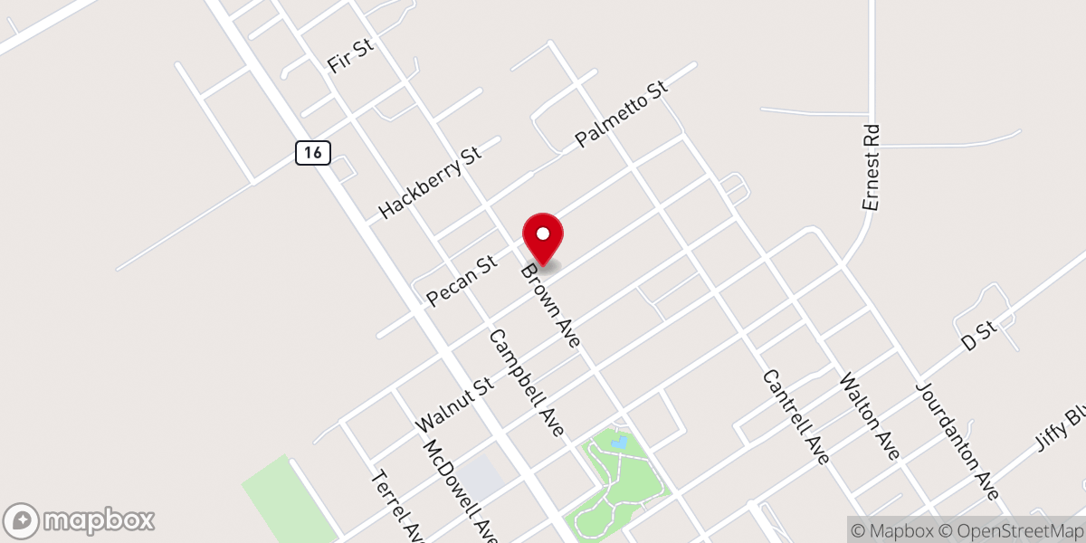 Map showing location of Iglesia El Shaddai