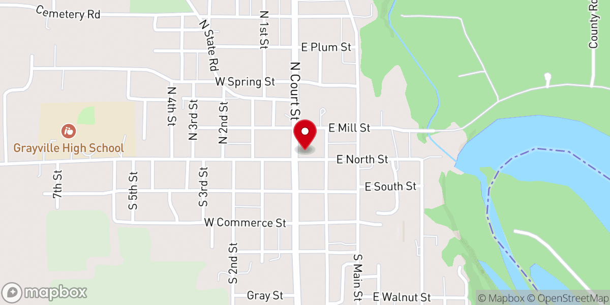 Map showing location of Cornerstone Fellowship