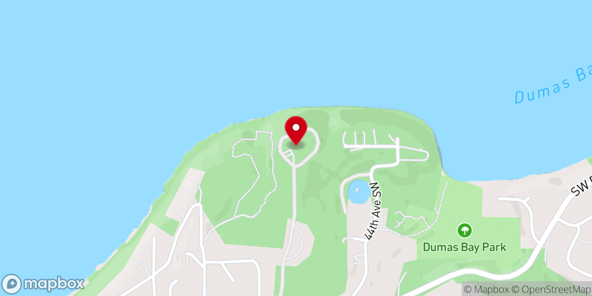Map showing location of Archbishop Brunett Retreat Center at the Palisades