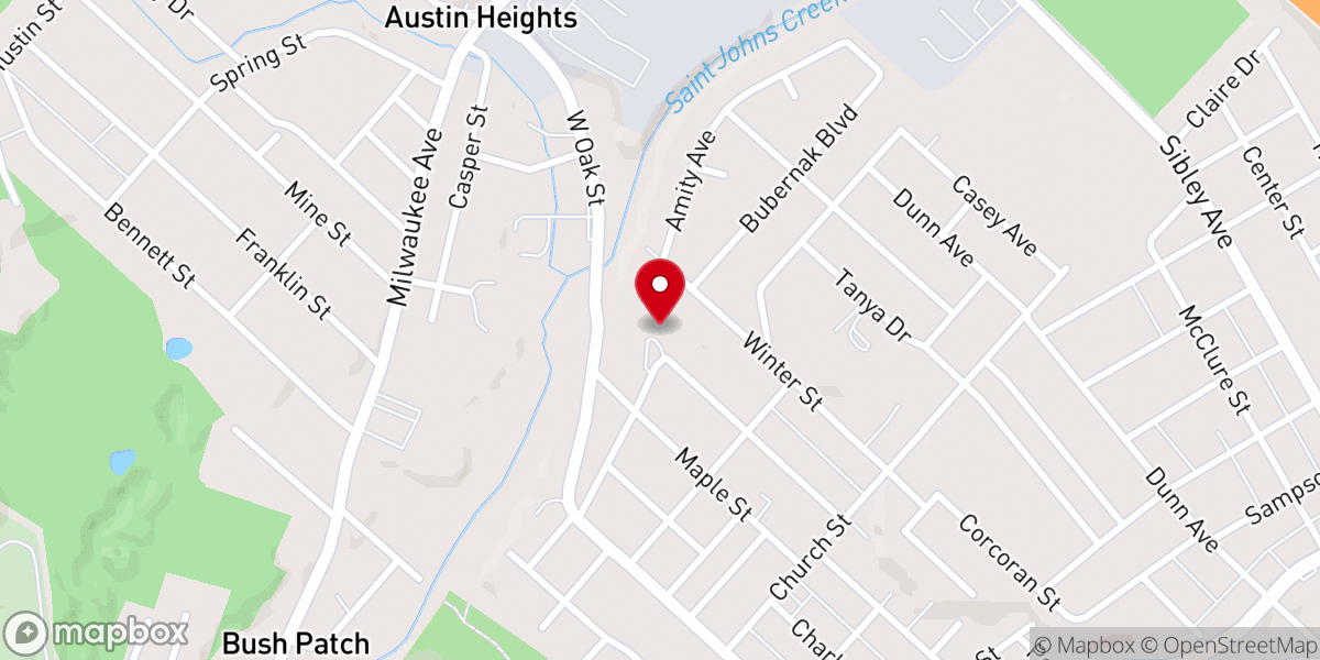Map showing location of St. Stephen's Russian Orthodox Church