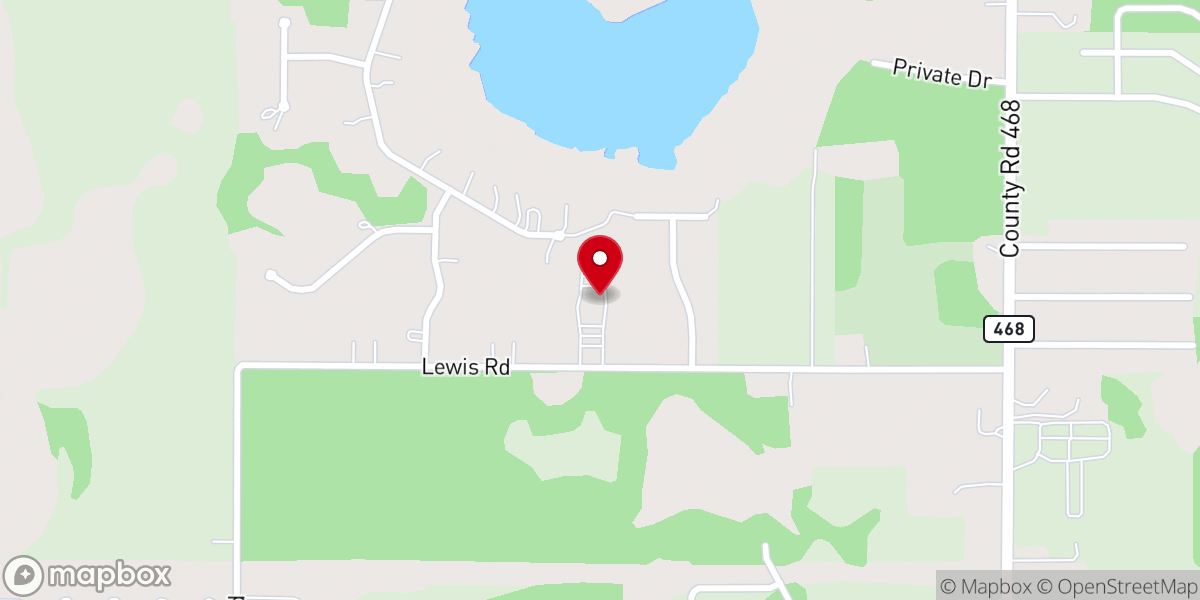 Map showing location of Grace Bible Baptist Church