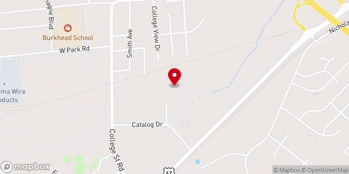 Map showing location of Heartland City Church Inc