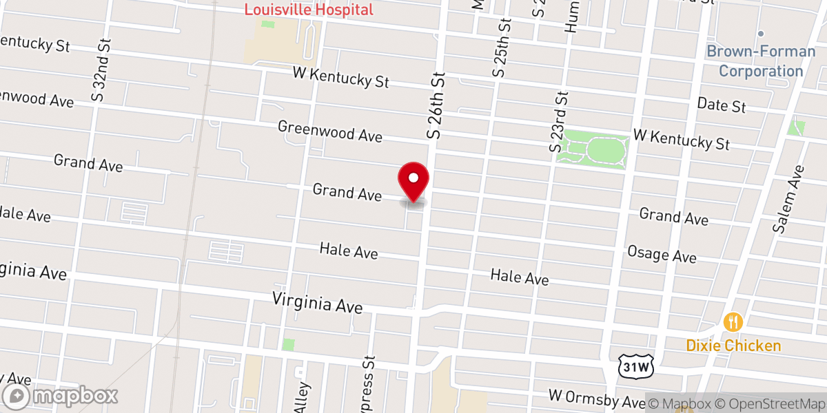 Map showing location of City Church International