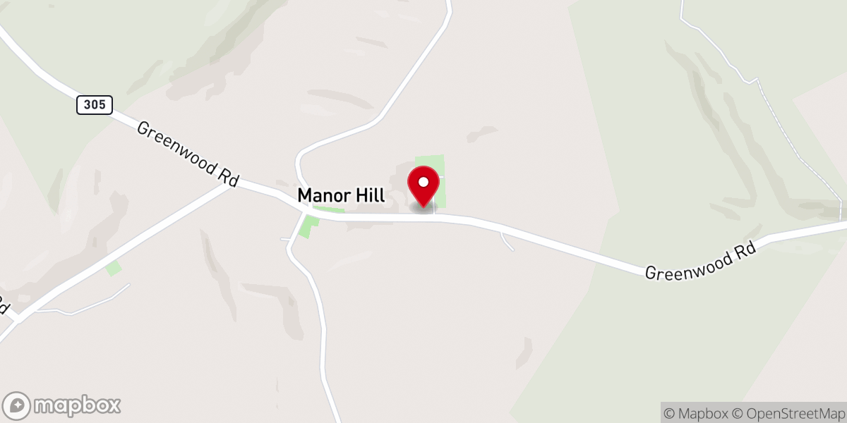Map showing location of Faith United Methodist Church