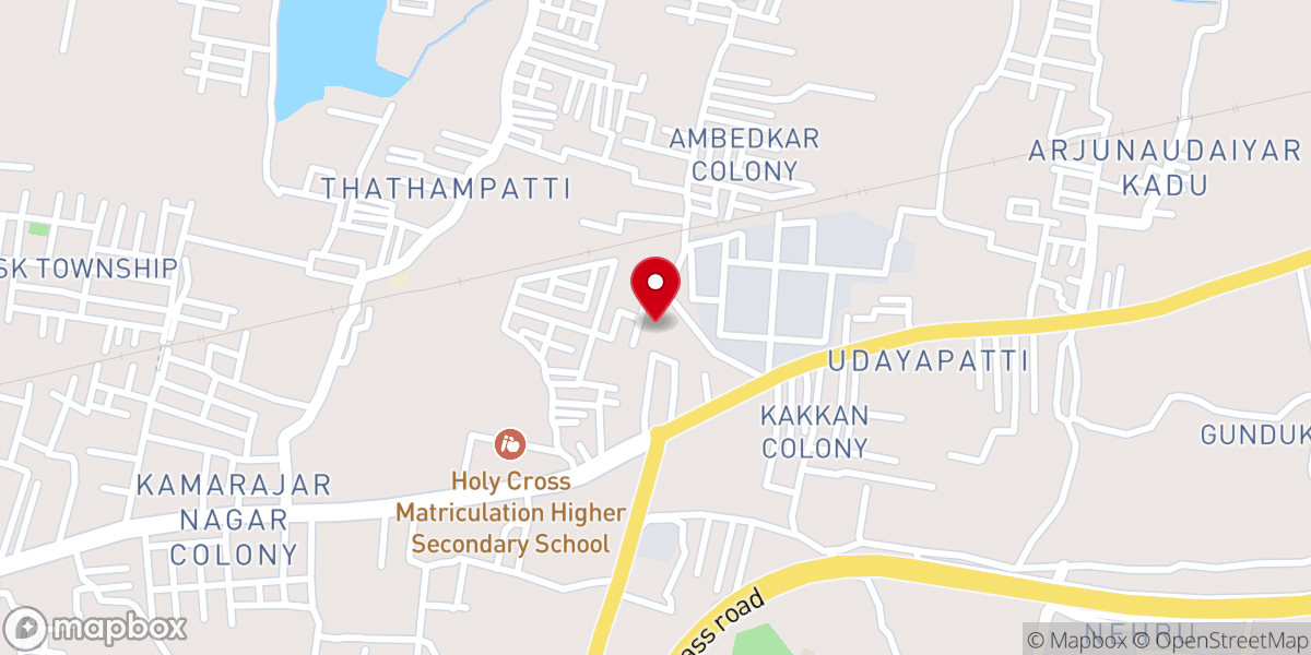 Map showing location of Our Lady of Good Health Church