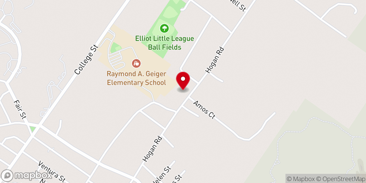 Map showing location of First Assembly Lewiston Church