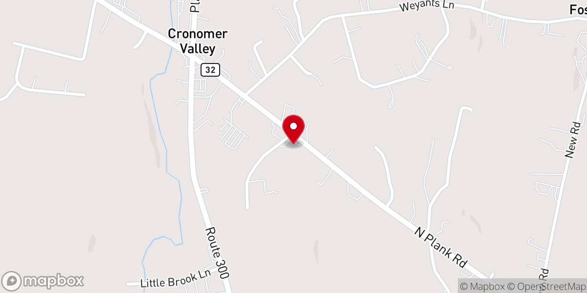 Map showing location of Greater Grace Church of God