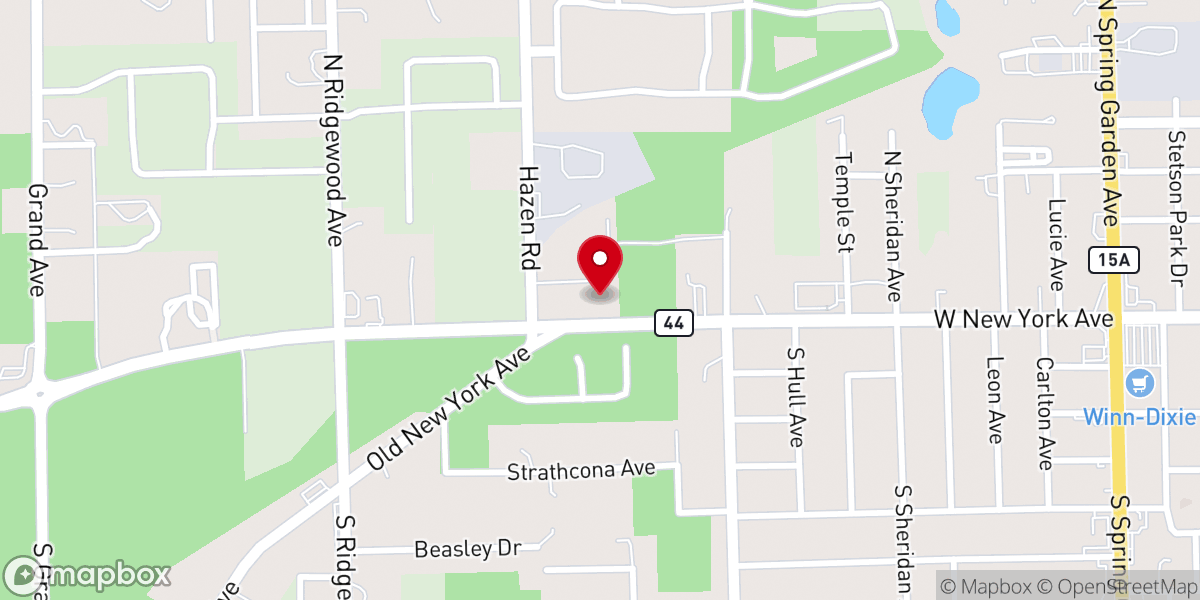 Map showing location of LifePoint Community Church