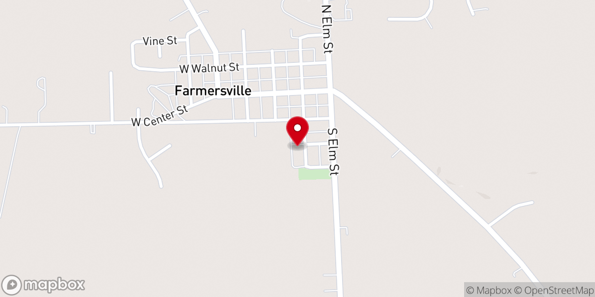 Map showing location of St Andrew Lutheran Church