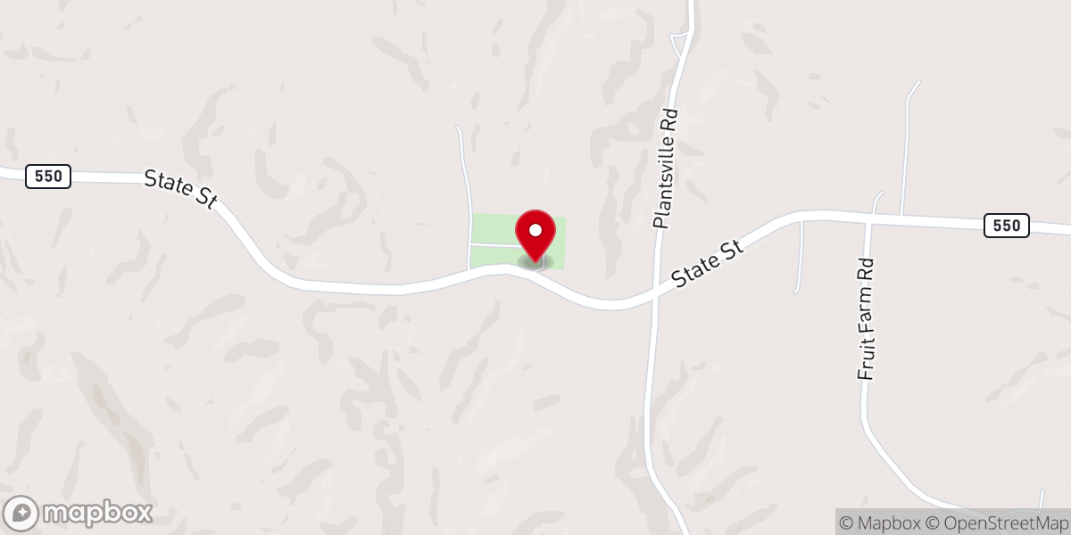 Map showing location of Mount Hermon Community Church