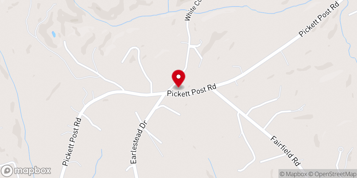 Map showing location of Jesus Way Ministries