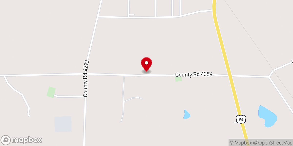 Map showing location of House of Prayer Church and Campground