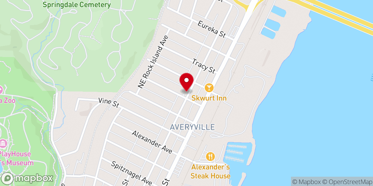 Map showing location of Gospel Experience