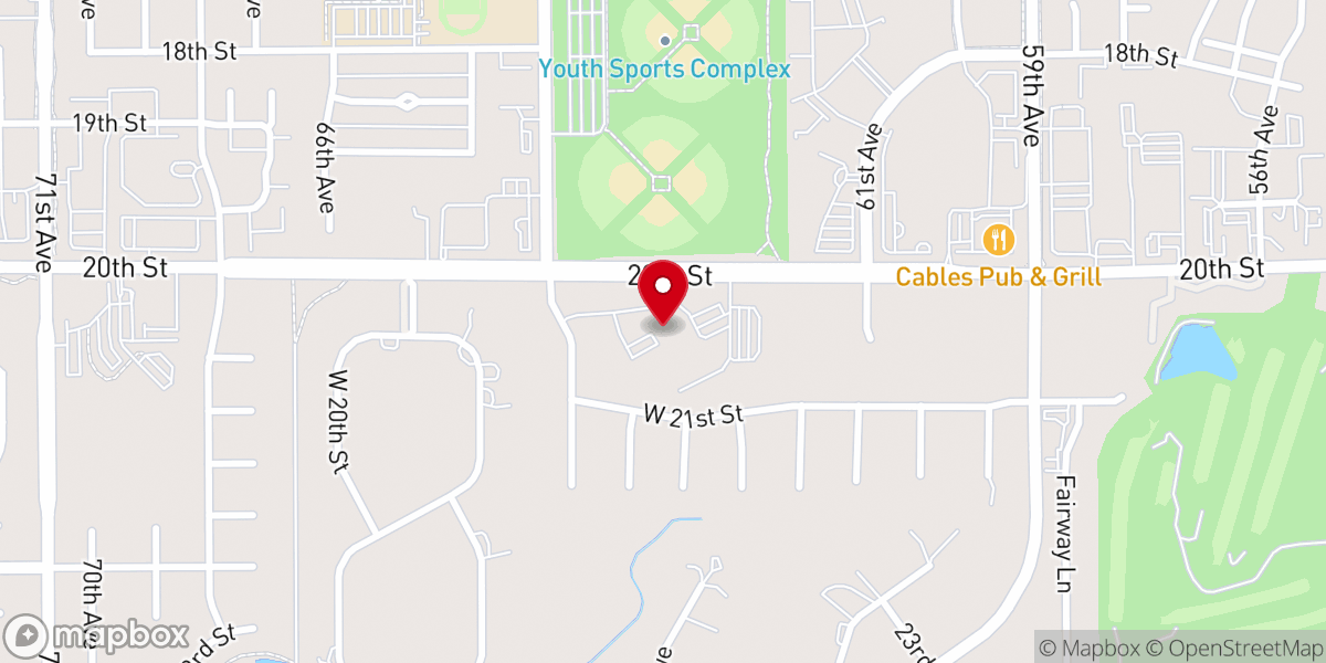 Map showing location of Grace Church