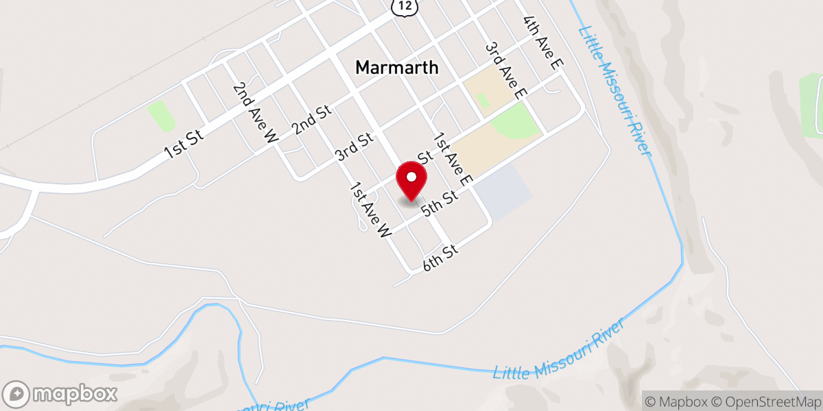 Map showing location of St Mary Catholic Church