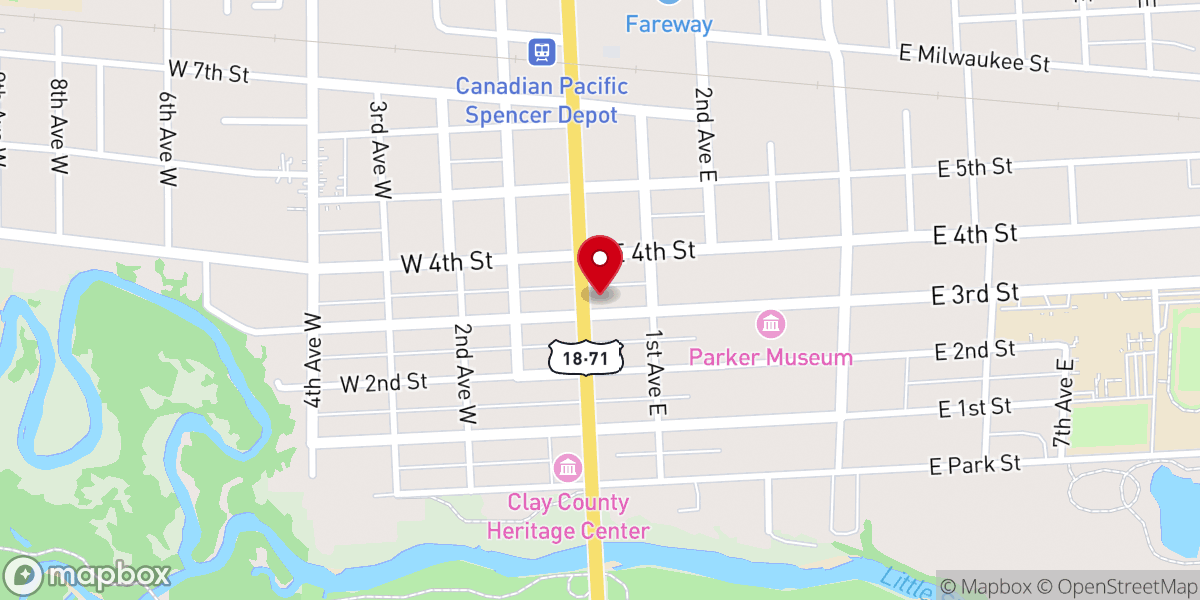 Map showing location of Home Instead