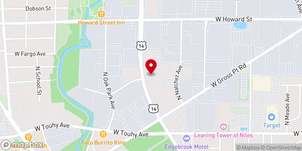 Map showing location of CityLine Bible Church