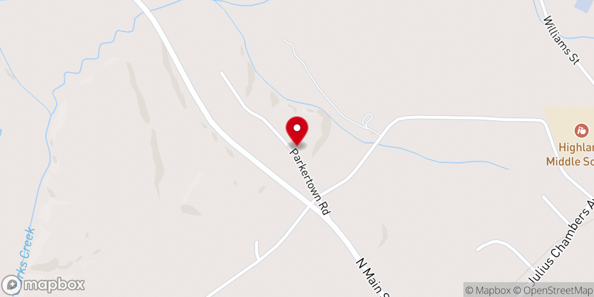 Map showing location of St Luke Church of God