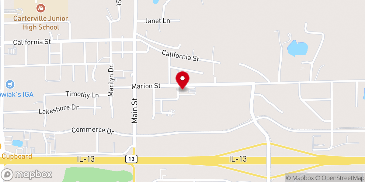 Map showing location of Love & Truth Church