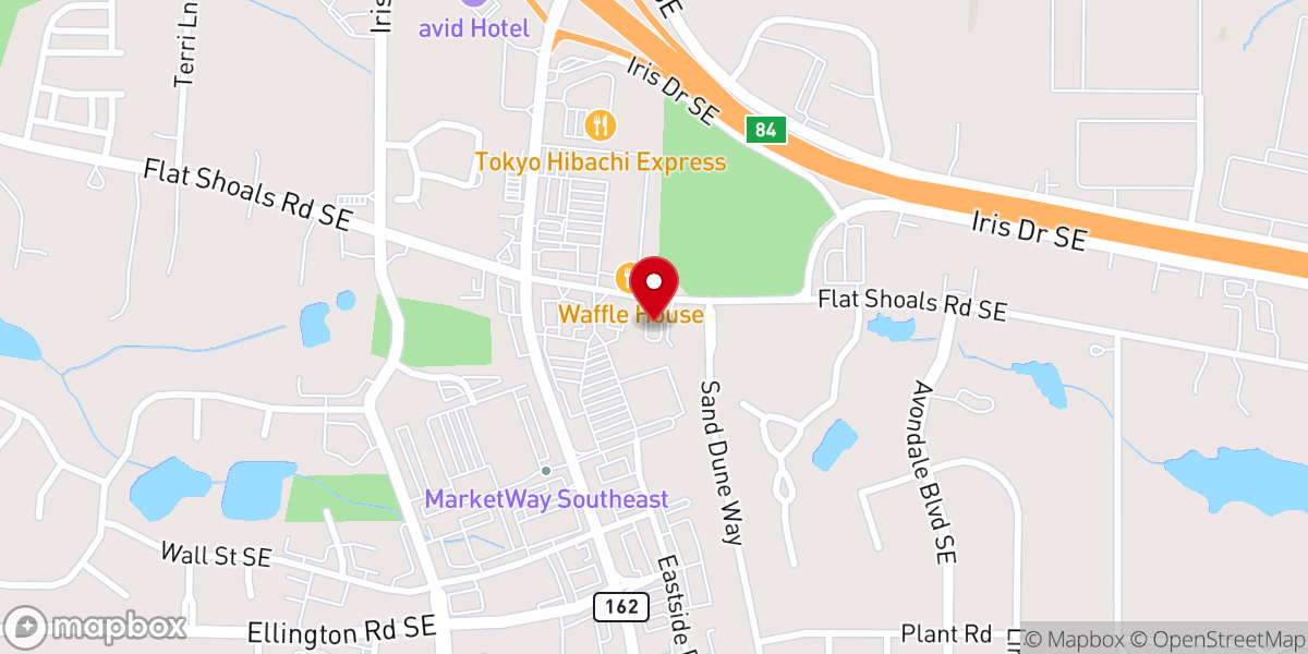 Map showing location of New Generation Christian Church