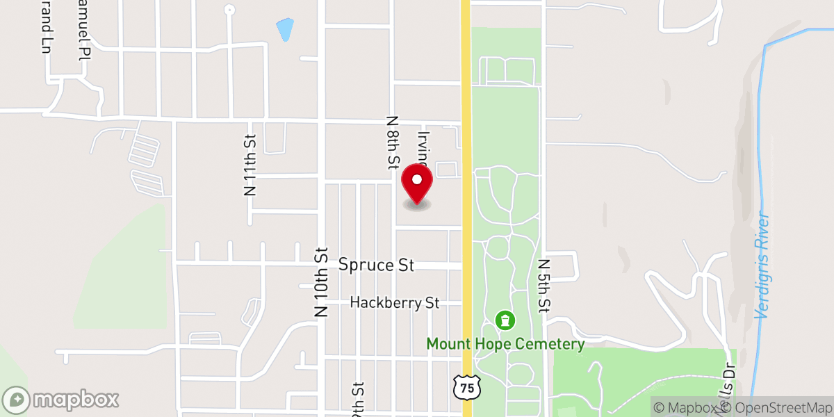Map showing location of Journey Church of Independence