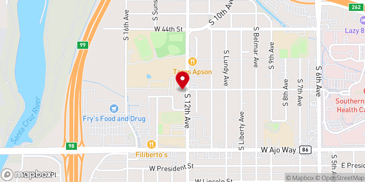 Map showing location of The Citadel Church Assemblies of God