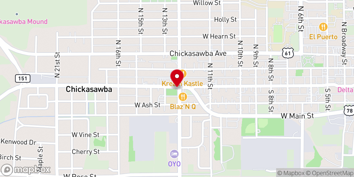 Map showing location of Word of Truth Global Ministries