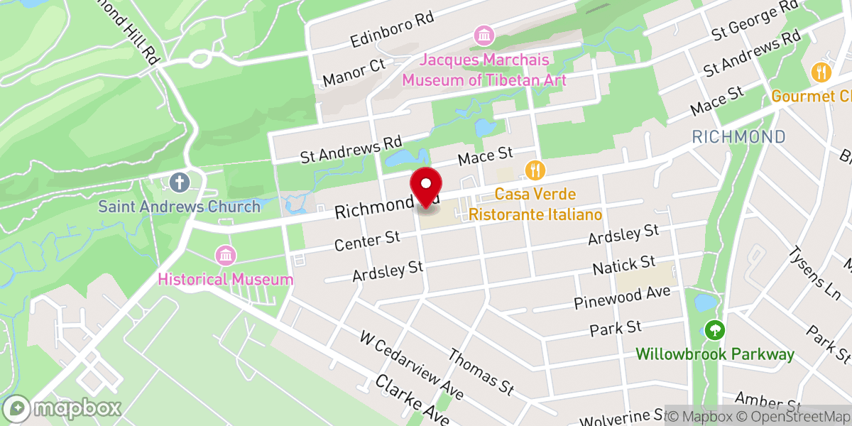 Map showing location of St Patrick's Convent
