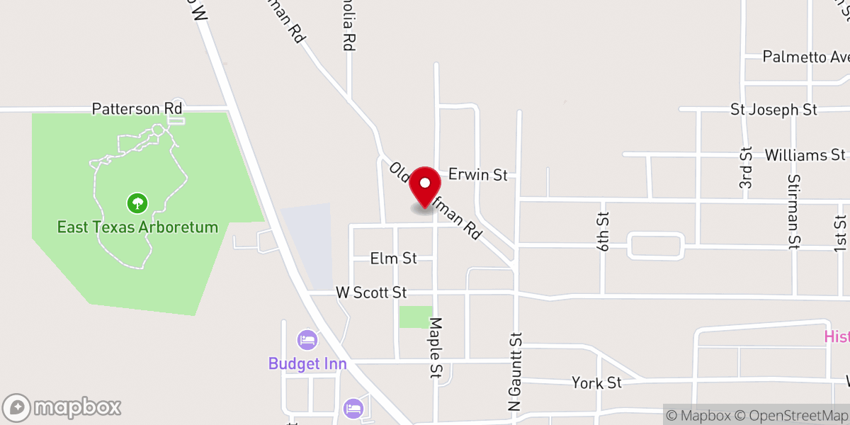 Map showing location of LOVE IN ACTION HOMELESS MINISTRY