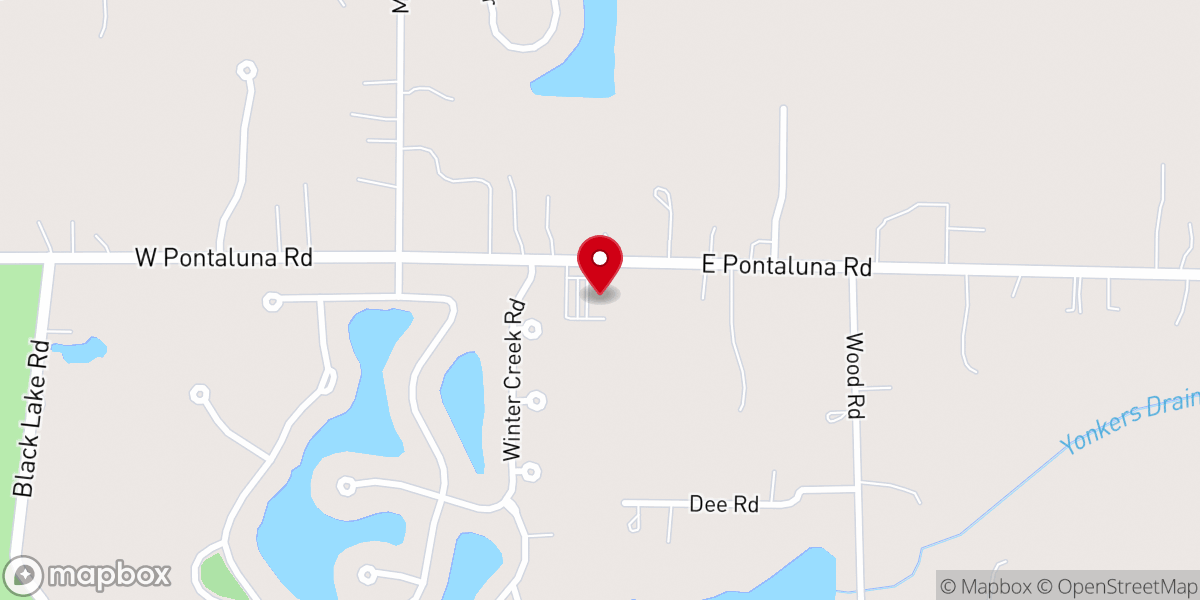Map showing location of Annunciation Greek Orthodox Church