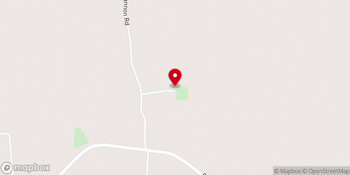 Map showing location of Old Lebanon Church