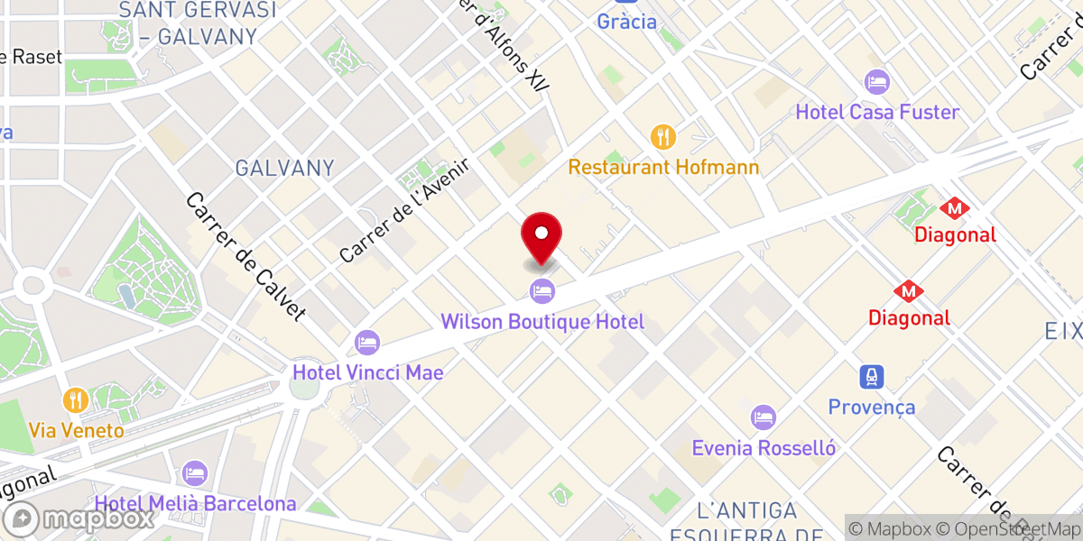 Map showing location of Iglesia de la Virgen de Nuria