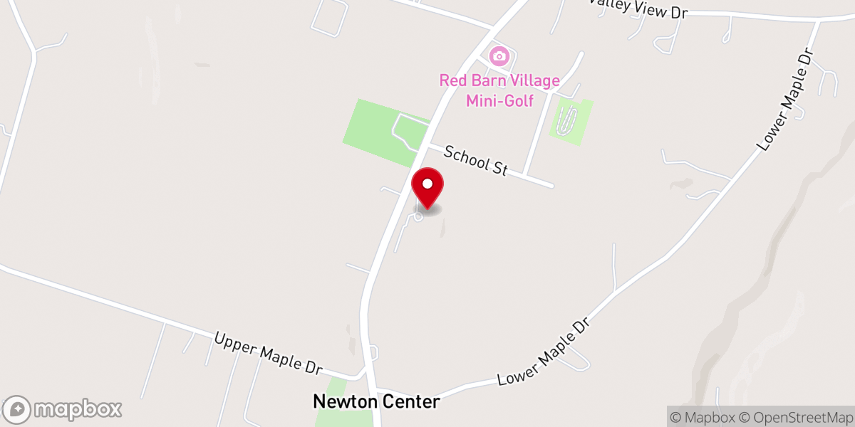 Map showing location of Saint Benedict's Catholic Church