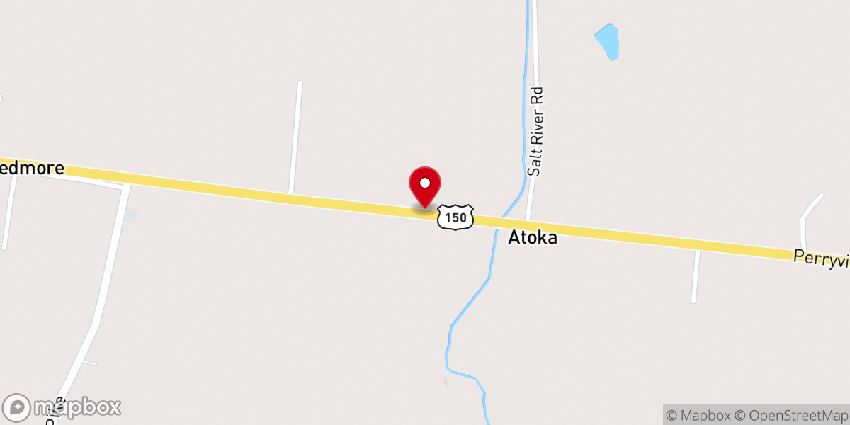 Map showing location of Church of Christ For the Deaf