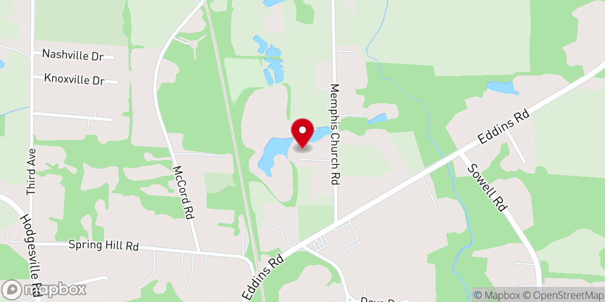 Map showing location of Magnolia Bay