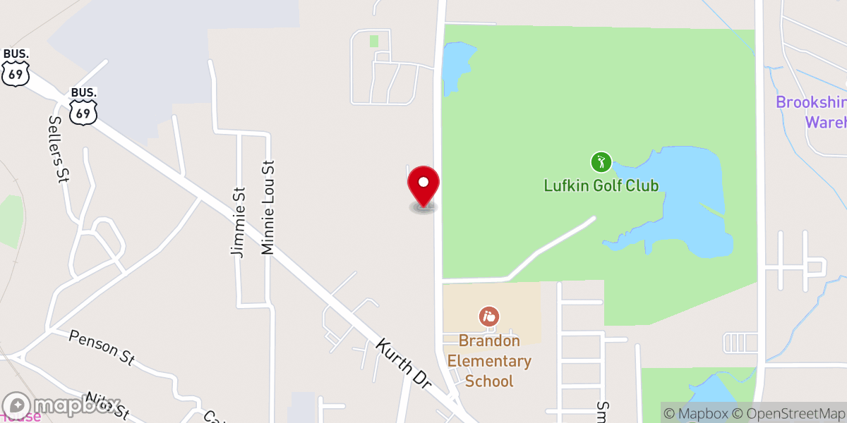 Map showing location of Abundant Life United Methodist Church