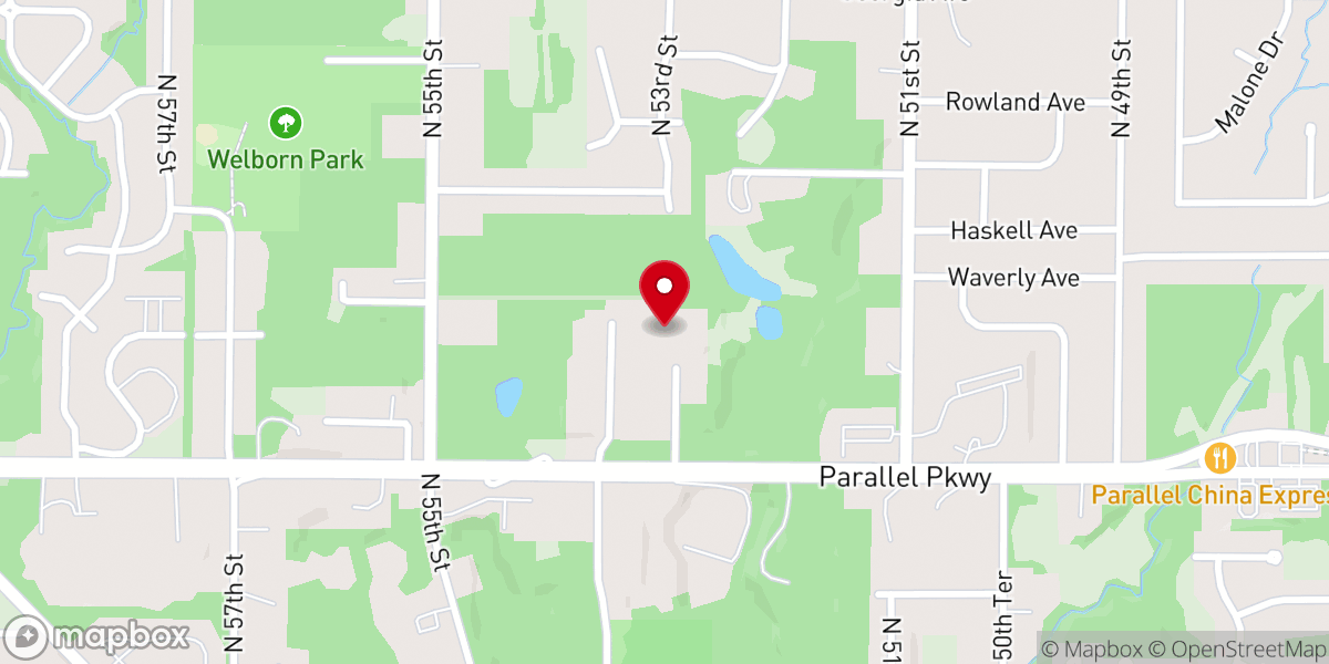 Map showing location of St Andrew Missionary Baptist Church
