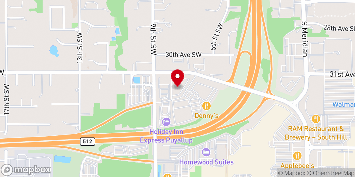 Map showing location of Bethany Baptist