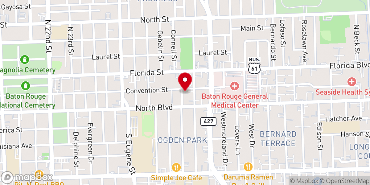 Map showing location of Interfaith Federation-Greater